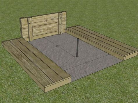 dimensions of a horseshoe pit|How to Build a Horseshoe Pit: 13 Steps (with Pictures) .